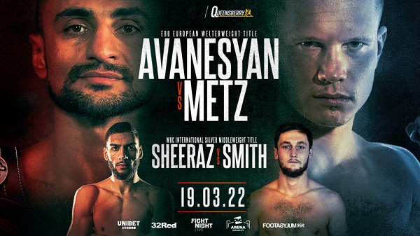 Watch Avanesyan vs. Metz 3/19/2022 Full Show Online Free