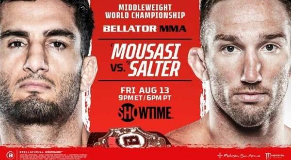 Watch Bellator 264: Mousasi vs. Salter 8/13/21 Full Show Online Free