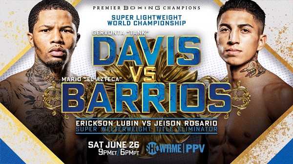 Watch Boxing: Davis vs. Barrios Showtime PPV 6/26/21 Full Show Online Free