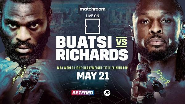 Watch Buatsi vs. Richards 5/21/2022 Full Show Online Free