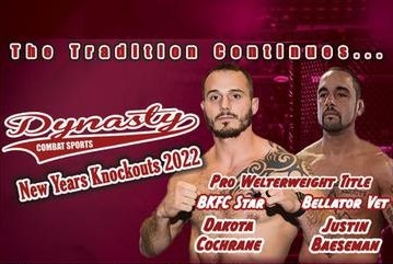 Watch Dynasty Combat Sports New Years Knockouts 1/14/2022 Full Show Online Free