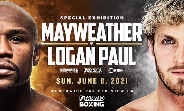 Watch Floyd Mayweather Jr. vs. Logan Paul 6/6/2021 PPV Live Online Full Show Online Free