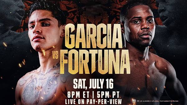 Watch Garcia vs. Fortuna 7/16/2022 Full Show Online Free