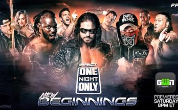 Watch iMPACT Wrestling One Night Only: New Beginning 2019 Full Show Online Free