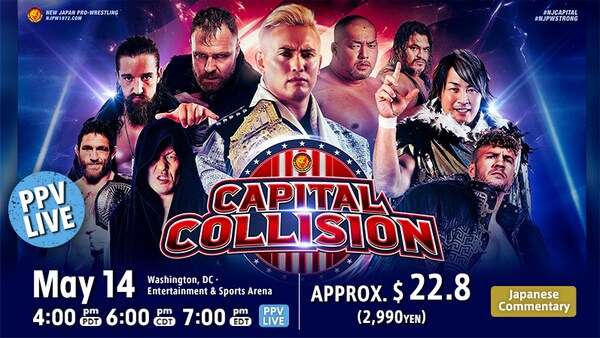 Watch NJPW Capital Collision 5/14/2022 Full Show Online Free