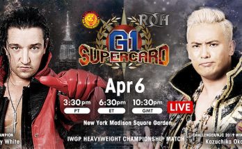 Watch NJPW G1 Supercard 2019: New York Madison Square Garden 4/6/19 Full Show Online Free