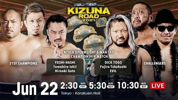 Watch NJPW Kizuna Road 2021 6/22/21 Full Show Online Free