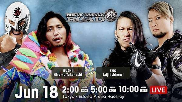 Watch NJPW NEW JAPAN ROAD 6/18/2022 Full Show Online Free