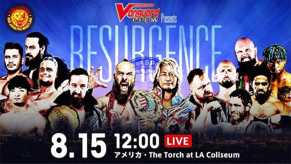 Watch NJPW Resurgence 2021 8/15/21 Full Show Online Free