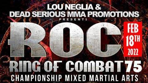 Watch Ring of Combat 75 Dennis Buzukja vs. Highlight Rohler 2/18/2022 Full Show Online Free