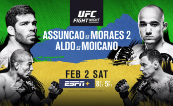 Watch UFC Fight Night 144: Assuncao vs Moraes 2 Full Show Online Free