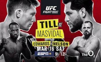 Watch UFC Fight Night 147: Till vs. Masvidal Full Show Online Free