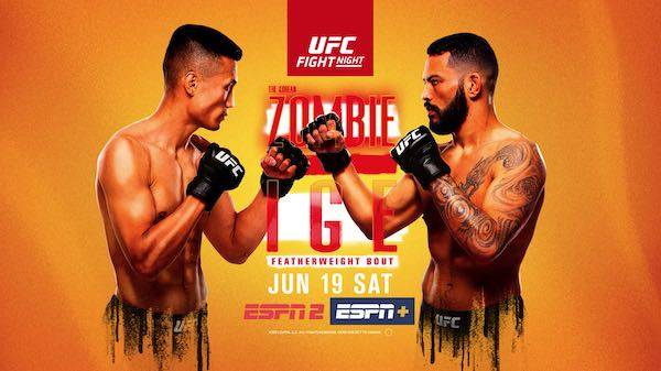 Watch UFC Fight Night Vegas 29: The Korean Zombie vs. Ige Live Online Full Show Online Free