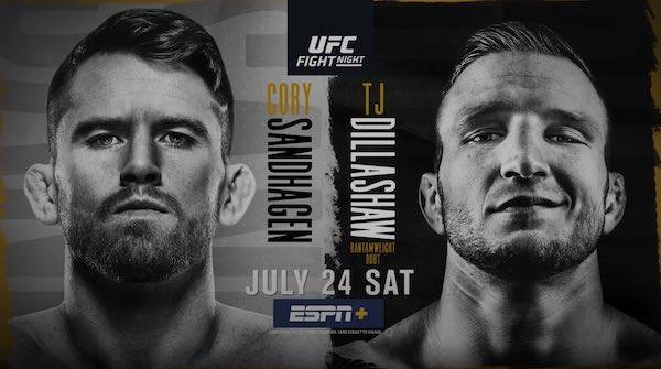 Watch UFC Fight Night Vegas 32: Sandhagen vs. Dillashaw 7/24/21 Full Show Online Free