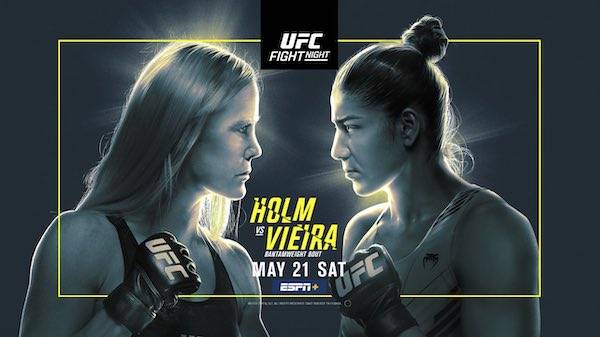 Watch UFC Fight Night Vegas 55: Holm vs. Vieira 5/21/2022 Full Show Online Free