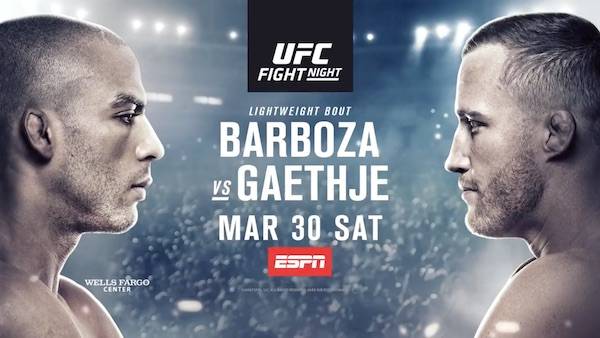 Watch UFC on ESPN 2 Barboza vs Gaethje Full Show Online Free