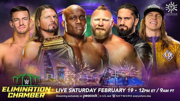 Watch WWE Elimination Chamber 2022 2/19/22 PPV Online Live Full Show Online Free
