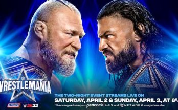 Watch WWE WrestleMania 38 2022 4/3/22 Day2 Live Online Full Show Online Free