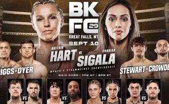Watch BKFC 29 Montana 2: Hart vs. Sigala 9/10/2022 Full Show Online Free