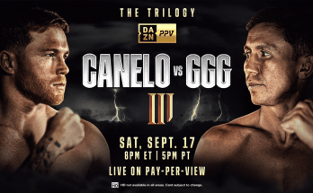 Watch Canelo vs. GGG III The Trilogy PPV 9/17/2022 Full Show Online Free