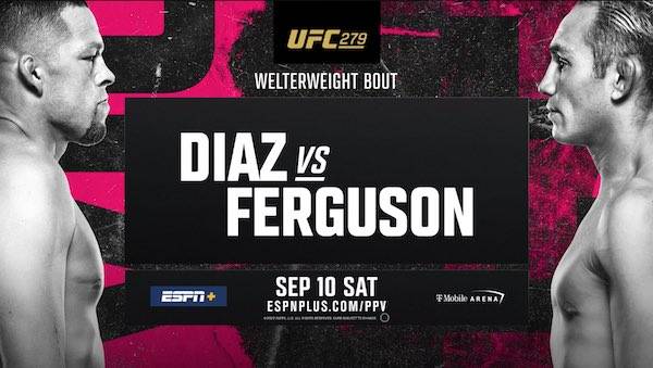 Watch UFC 279: Diaz vs. Ferguson 9/10/22 Live Online Full Show Online Free