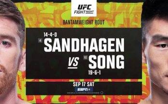 Watch UFC Fight Night Vegas 60: Sandhagen vs. Yadong 9/17/2022 Full Show Online Free