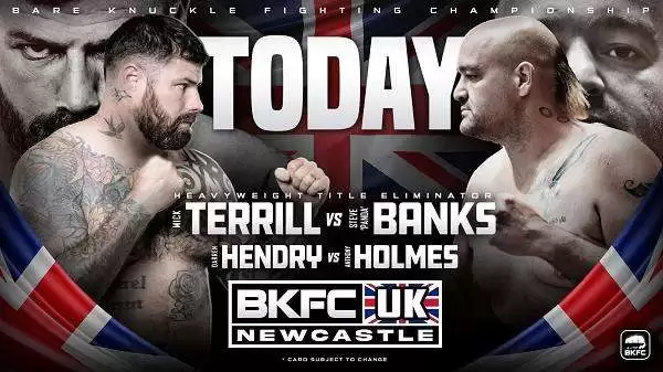 Watch BKFC UK Newcastle: Terrill vs. Banks 11/26/2022 Full Show Online Free