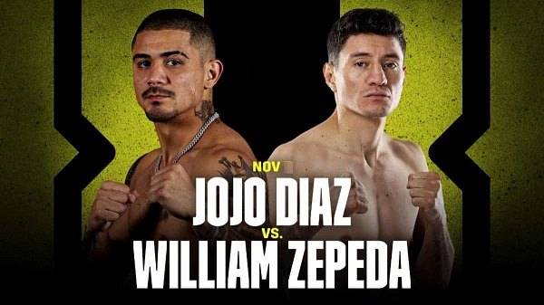 Watch JoJo Diazz Jr vs. William Zepeda 10/29/2022 Full Show Online Free