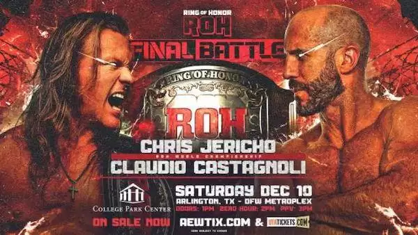 Watch ROH Final Battle 2022 12/10/2022 Live Online Full Show Online Free