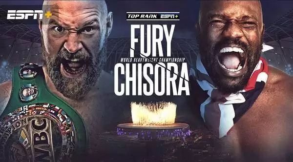 Watch Top Rank Boxing: Fury vs. Chisora 3 III 12/3/2022 Full Show Online Free