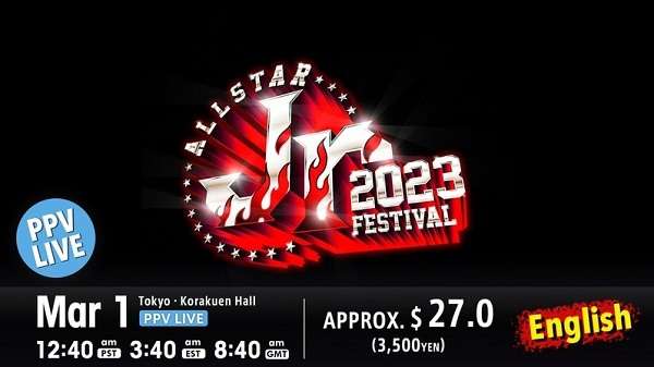 Watch NJPW ALL STAR Jr FESTIVAL 2023 PPV 3/1/23 Full Show Online Free