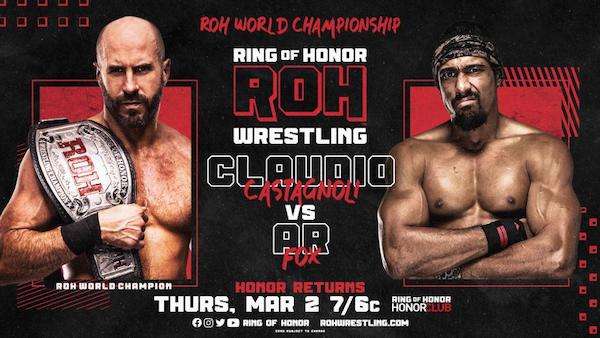 Watch ROH Wrestling 3/2/23 Full Show Online Free