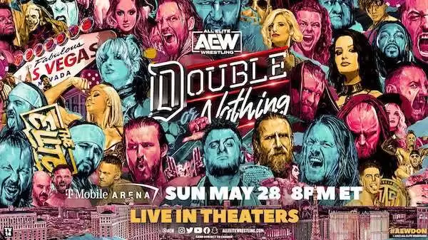 Watch AEW Double or Nothing 2023 PPV 5/28/23 28th May 2023 Live Full Show Online Free