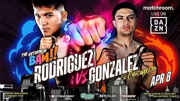 Watch Dazn Boxing: Bam Rodriguez vs. Gonzalez 4/8/23 April 8th 2023 Full Show Online Free