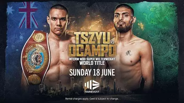 Watch Showtime Boxing: Tszyu vs Ocampo 6/17/23 June 17th 2023 Full Show Online Free