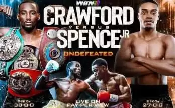 Watch Spence Jr. vs. Crawford 7/29/23 July 29th 2023 Full Show Online Free