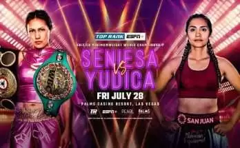 Watch Top Rank Boxing: Estrada vs. Yudica 7/28/23 July 28th 2023 Full Show Online Free