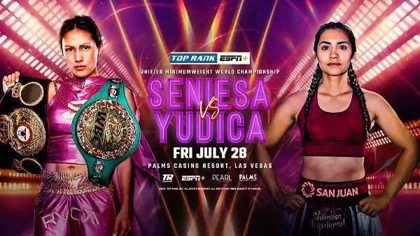 Watch Top Rank Boxing: Estrada vs. Yudica 7/28/23 July 28th 2023 Full Show Online Free
