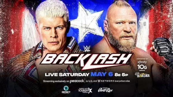 Watch WWE Backlash 2023 5/6/23 Live PPV 6th May 2023 Online Full Show Online Free