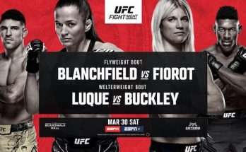 Watch UFC Fight Night Atlantic City – Blanchfield vs Fiorot 3/30/24 30th March 2024 Full Show Online Free